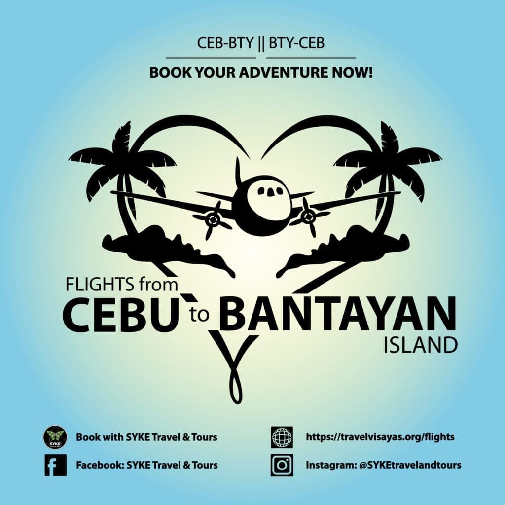 Flights from Cebu to Bantayan Island, Flights from Bantayan Island to Cebu