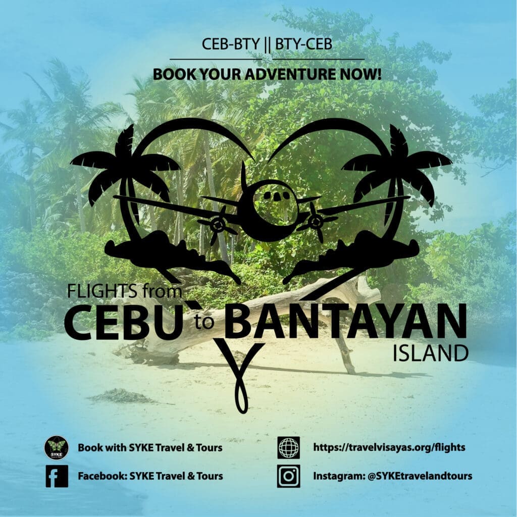 Flights from Cebu to Bantayan Island, Flights from Bantayan Island to Cebu