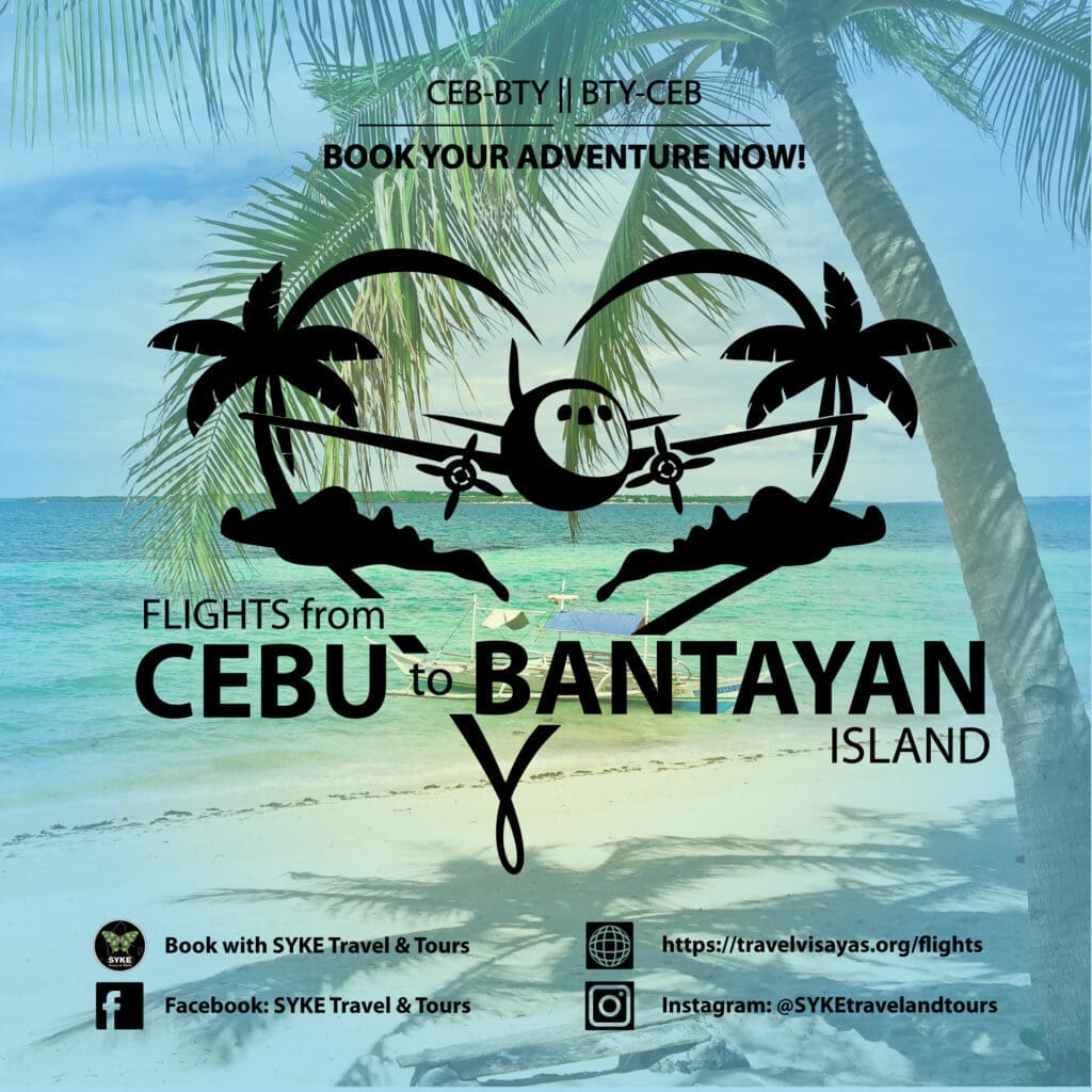 Flights from Cebu to Bantayan Island, Flights from Bantayan Island to Cebu