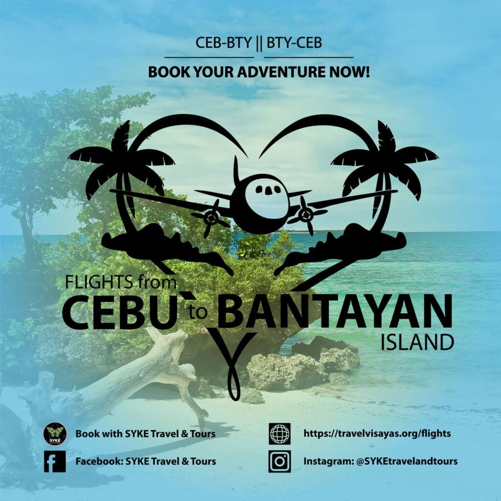 Flights from Cebu to Bantayan Island, Flights from Bantayan Island to Cebu