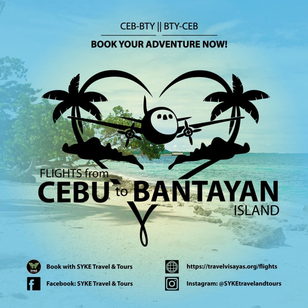 Flights from Cebu to Bantayan Island, Flights from Bantayan Island to Cebu