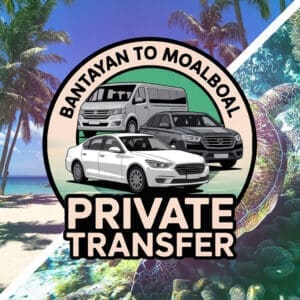 Private Transfer from Bantayan Island to Moalboal